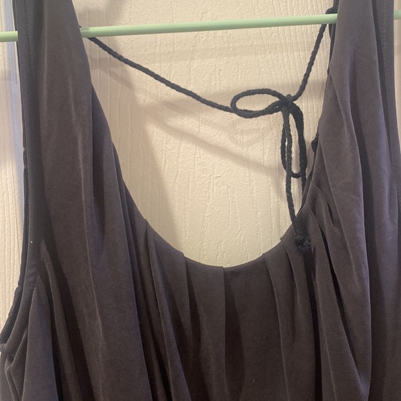 Free People gray drape dress - Picture 5 of 5